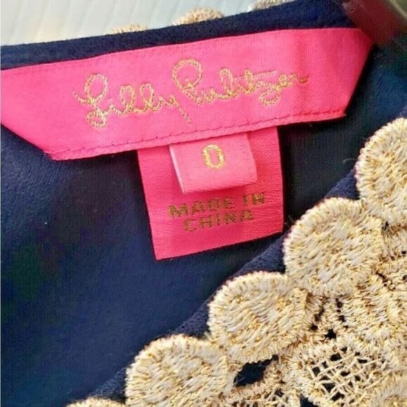 Lilly Pulitzer Nala Shift Dress, size 0 Style 001411 - Picture 4 of 9